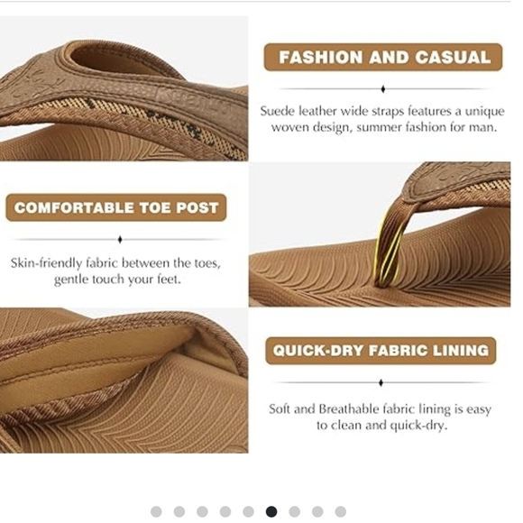 Kuailu Flip Flops - Picture 8 of 9